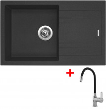 Sinks LINEA 780 Granblack + Flexia 
